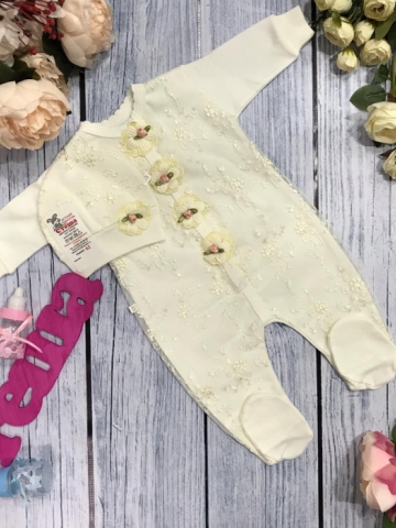 Купить оптом 122. Комбинезон с шапкой,100% хлопок интерлок в Евпатории