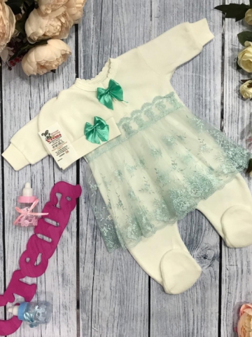 Купить оптом 129. Комбинезон ясельный с шапкой,100% хлопок интерлок в Евпатории