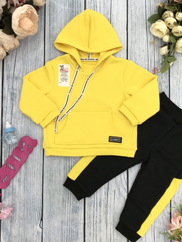 Купить оптом 275-Ж. Костюм ясельный, хлопок 65%, 35% ПЭ, 3-х нитка (без начёса)  74,80,86,92 в Евпатории