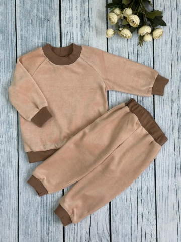 Купить оптом 343. Костюм ясельный, 80% хлопок, 20% ПЭ 80-86-92 в Евпатории